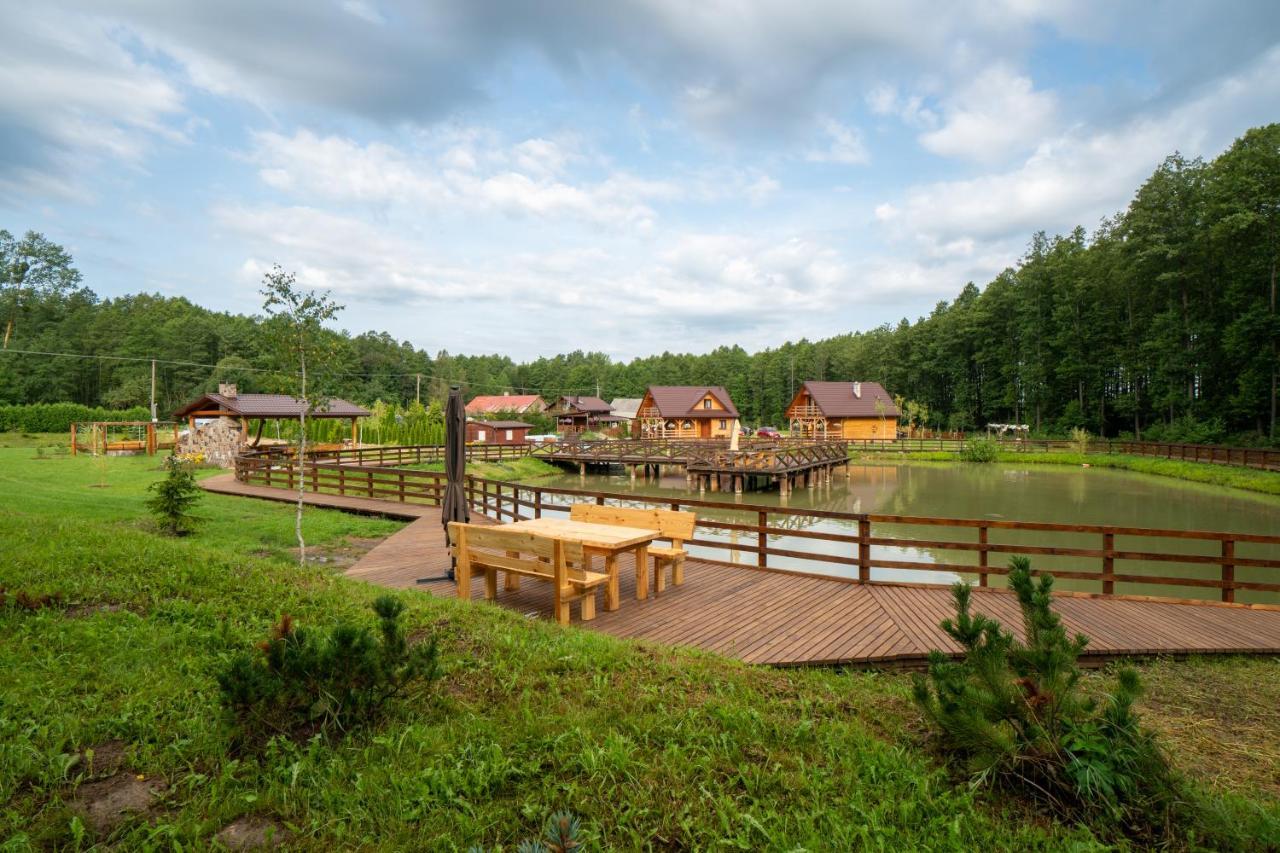 Uroczysko Trzyrzeczki Villa Dabrowa Bialostocka Buitenkant foto