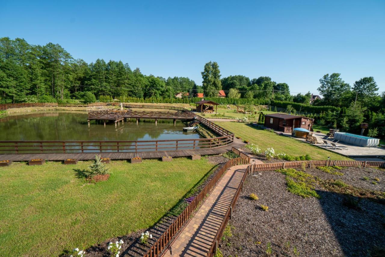 Uroczysko Trzyrzeczki Villa Dabrowa Bialostocka Buitenkant foto