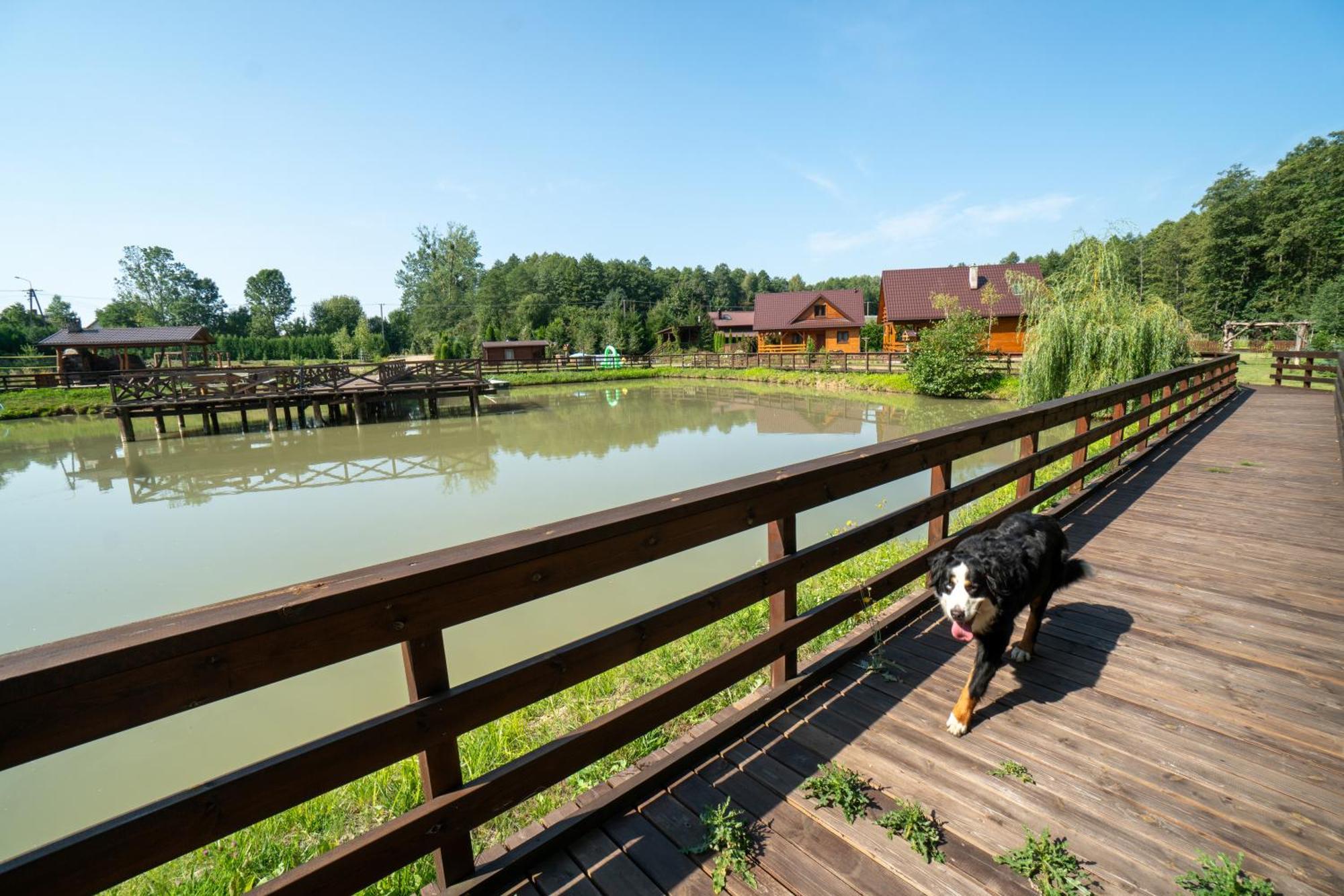 Uroczysko Trzyrzeczki Villa Dabrowa Bialostocka Buitenkant foto