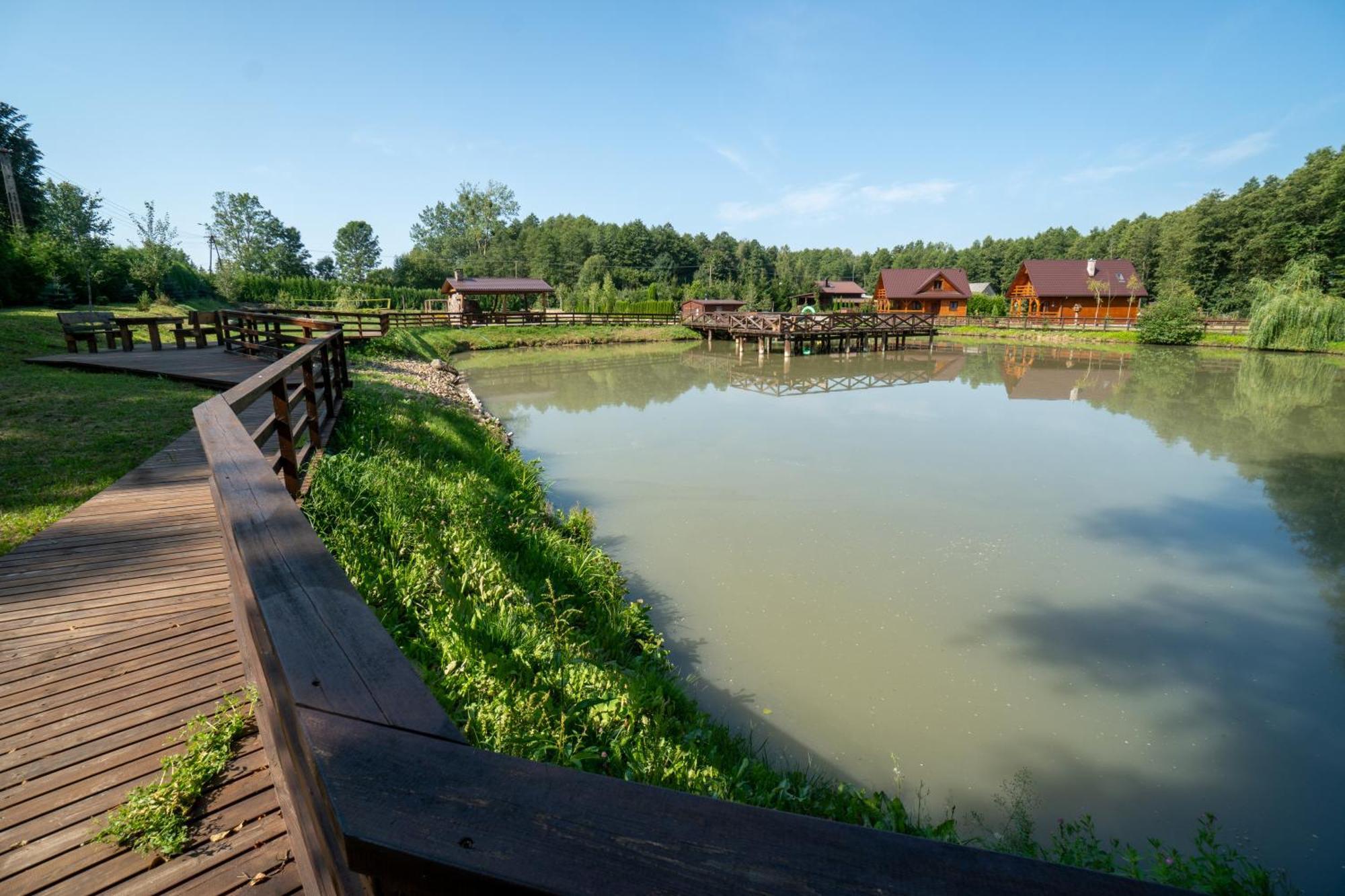 Uroczysko Trzyrzeczki Villa Dabrowa Bialostocka Buitenkant foto