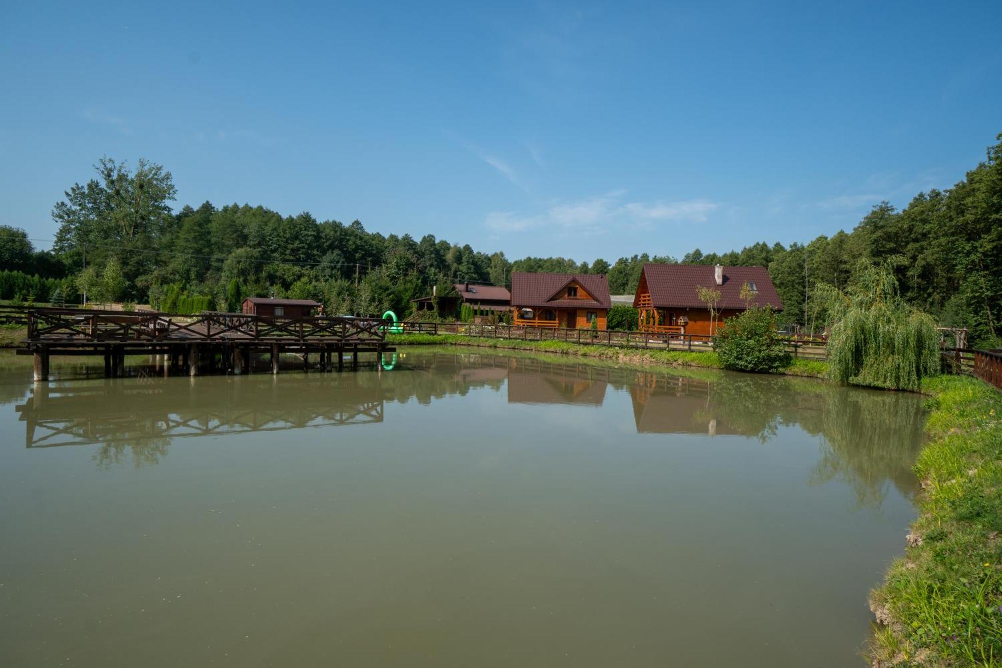 Uroczysko Trzyrzeczki Villa Dabrowa Bialostocka Buitenkant foto