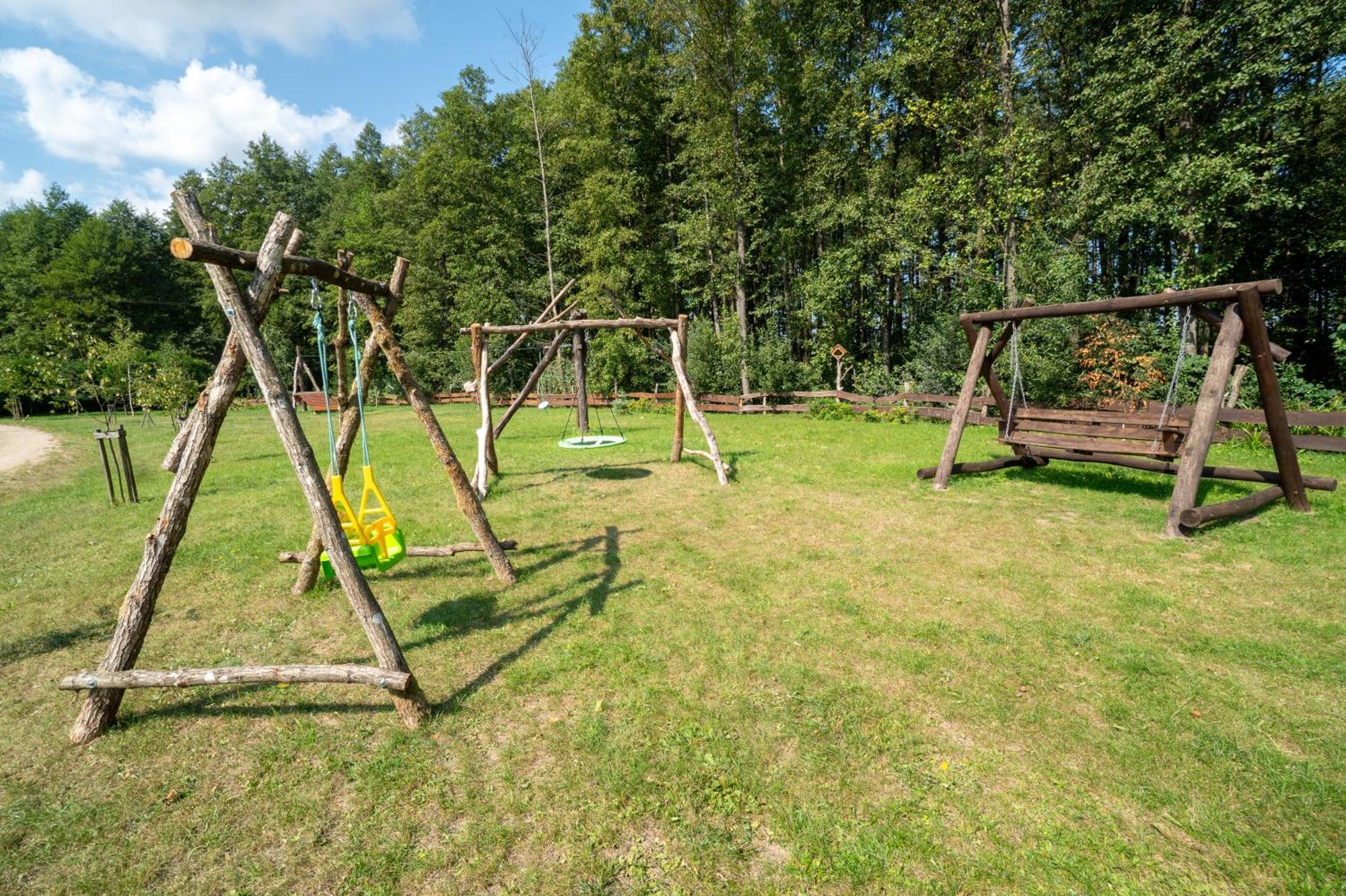 Uroczysko Trzyrzeczki Villa Dabrowa Bialostocka Buitenkant foto